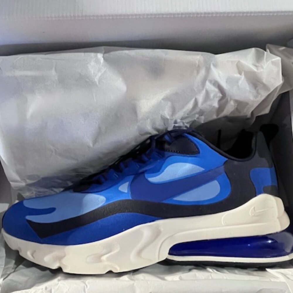 Nike Air Max 270 React Pacific Blue/Hyper Blue